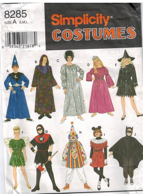 Costume Simplicity Patterns Pattern Rjuuc Edu Np