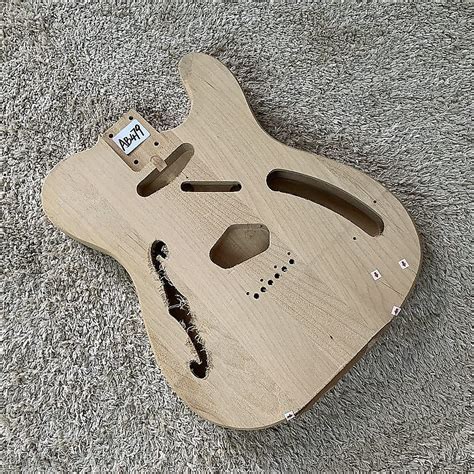 Solid Alder Wood Telecaster Tele Style Guitar Body With Reverb