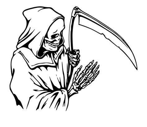 transparent grim reaper vector - Clip Art Library