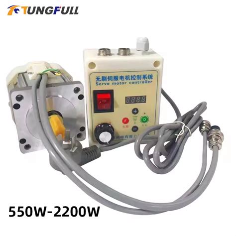 H Z Kontrol Ile 550W 1500W 2200W Motor Servo Motor D K MAK NES F R