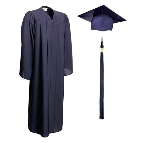 Buy Adult Teen Unisex Matte Graduation Gown Cap And Tassel Set Incl