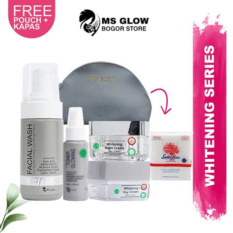 Jual Paket Whitening Ms Glow Untuk Kulit Normal Cendrung Kering