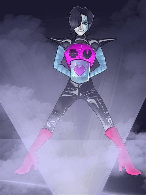 Mettaton Fanart By My Friend Rundertale