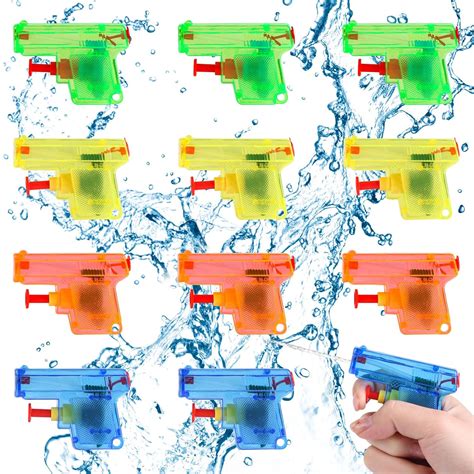 CCINEE Mini Water Gun,24 Pcs Summer Beach Small Gun for Kids and Adults
