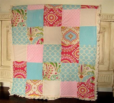 Patchwork Crib Quilt Kumari Garden Baby Blanket By Babyshowernow