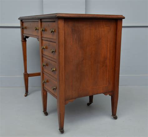 Elegant Edwardian Ladies Mahogany Writing Desk Table 532346