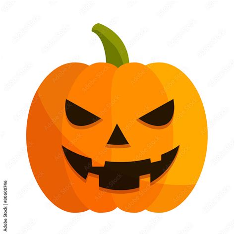 Icono Calabaza Halloween Stock Illustration Adobe Stock