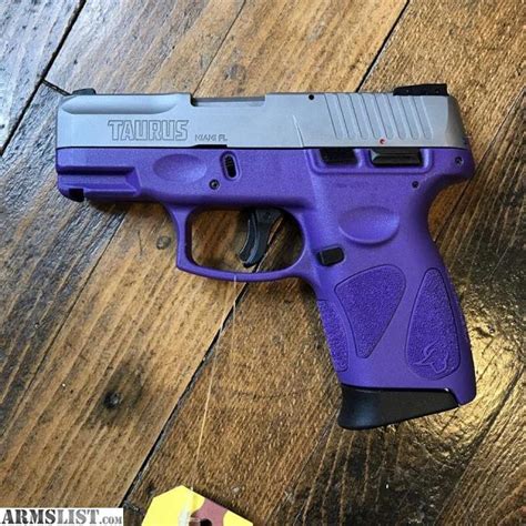 ARMSLIST For Sale NEW TAURUS G2C 9MM PISTOL DARK PURPLE STAINLESS