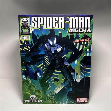 Figurine De Collection Mondo Marvel S Spider Man Mecha Symbiote Eur