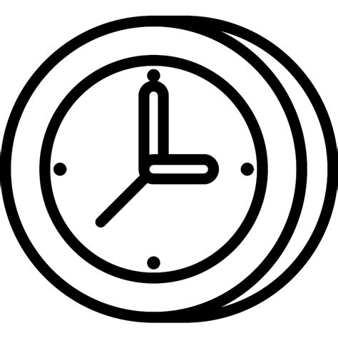 Clock Time Vector Svg Icon Svg Repo