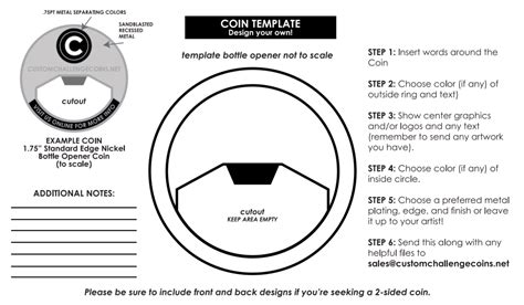 Challenge Coin Template Illustrator