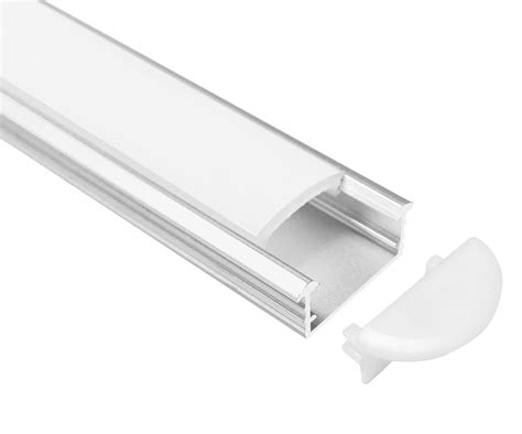 Flexible LED Aluminum Profile Thin Surface Mounted LED Profile For