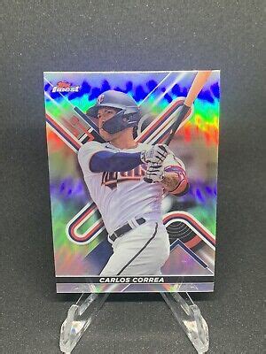 2022 Topps Finest Carlos Correa Refractor 55 Minnesota Twins EBay