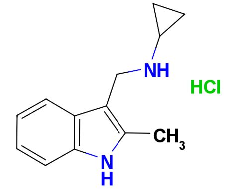 N 2 Methyl 1H Indol 3 Yl Methyl Cyclopropanamine Hydrochloride 10 F391260