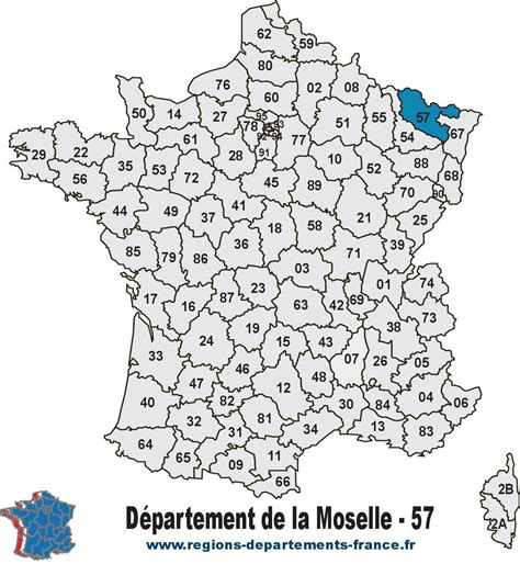 Département de la Moselle 57 présentation localisation carte