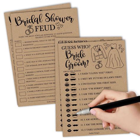 fun games for wedding showers 4