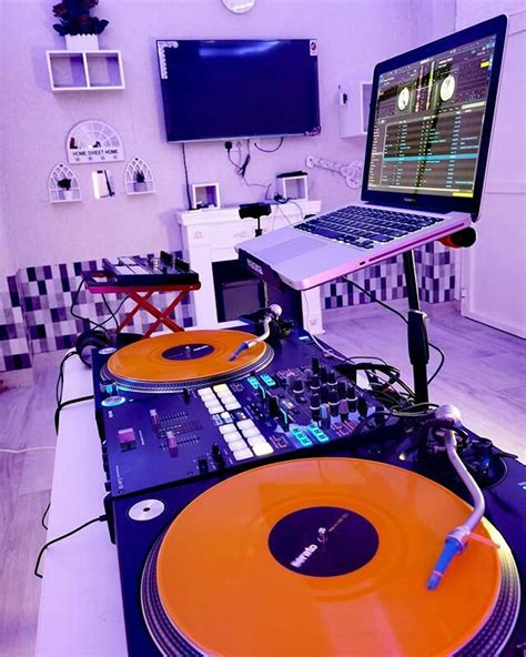 Pin By Robin V On Dj Vinyl Pics Vinyl Record Room Dj Setup Dj Vinyl