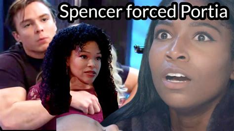 General Hospital Shocking Spoilers Spencer Forces Portia To Accept Love