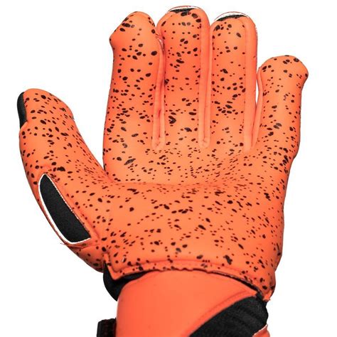 Uhlsport Goalkeeper Gloves Next Level Supergrip HN Navy Fluo Red