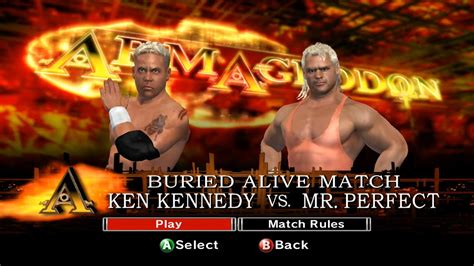 Wwe Smackdown Vs Raw Mr Kennedy Vs Mr Perfect Buried Alive