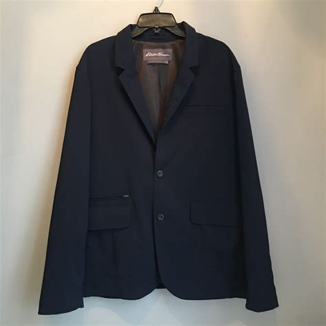 Eddie Bauer Travel Blazer Voyager Ultimate Men 50 Nav Gem