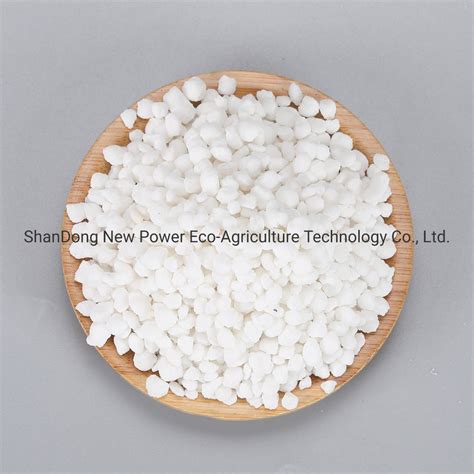 Granular Ammonium Sulphate Snow White Color Industry Use Nitrogen Fertilizer China High