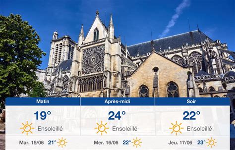 Météo Troyes Prévisions Du Lundi 14 Juin 2021