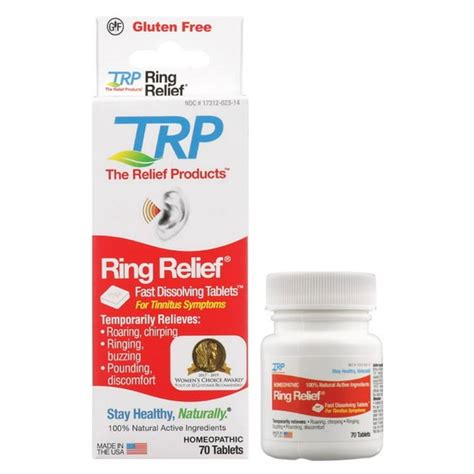 The Relief Products® Ring Relief® Fast Dissolving Tablets 70 Count