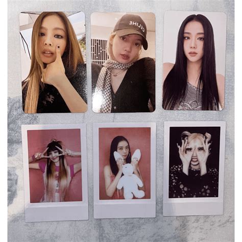 Jual Ready Ina Blackpink Born Pink Official Pc Polaroid Jennie Lisa