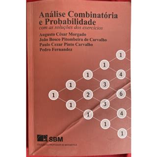 Análise Combinatória e Probabilidade de Augusto César Morgado Shopee