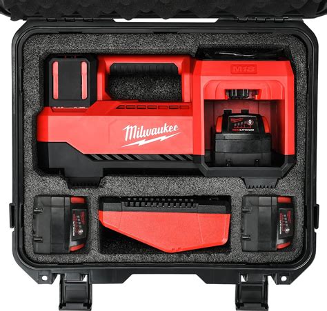 Air Compressor Waterproof Hard Case Compatible With Milwaukee M