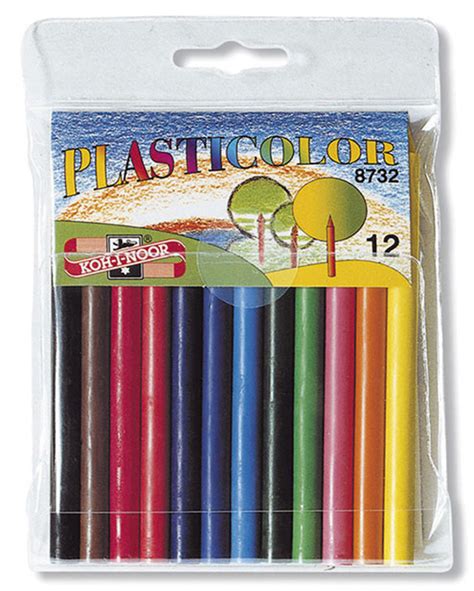 Koh I Noor Pastelky Plasticolor 12 Farieb • Pexosk