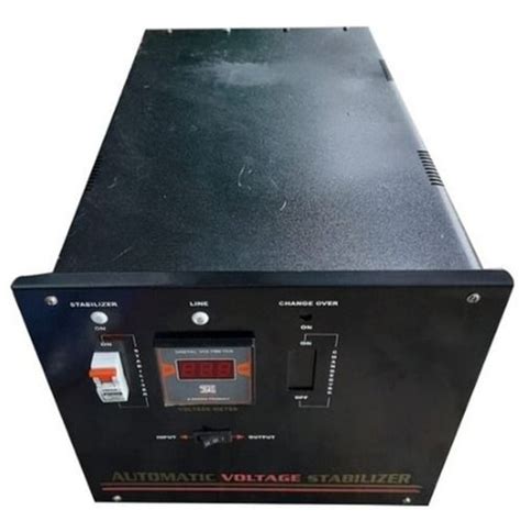 10kva Automatic Voltage Stabilizer Current Ac Volt V At Best Price