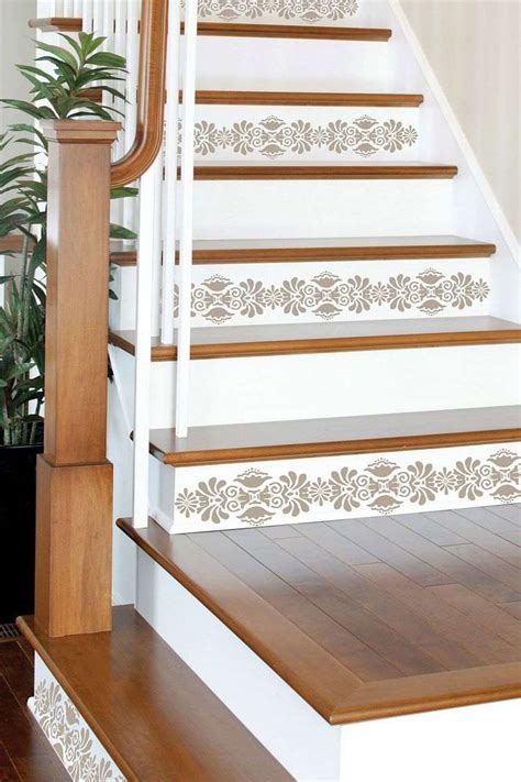 Stair Risers Decorating Ideas To Help You Renovate An Old Staircase