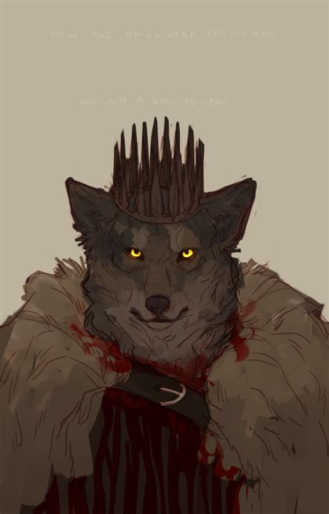 Robb Stark Wolf Head