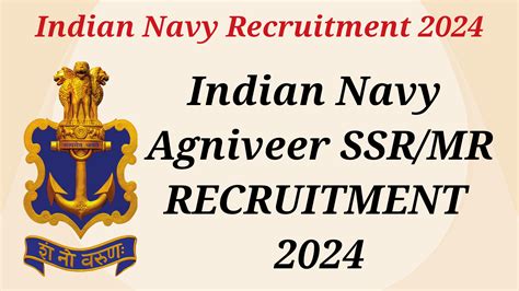 Indian Navy Agniveer Ssr Mr Recruitment Batch Apply Online