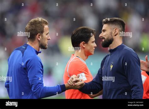 Al Khor Qatar Th Dec Harry Kane L Of England Shakes Hands