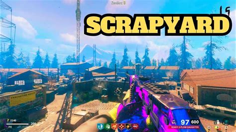 Scrapyard Call Of Duty Zombies Cod Black Ops 3 2023 Custom Maps