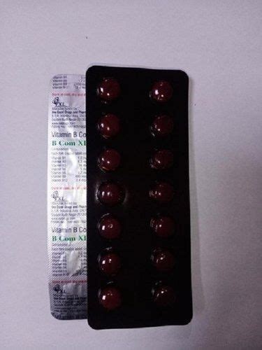 Vitamin B Complex Tablet Recommended For: Adults at Best Price in Pilibhit | Riya Pharma