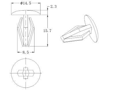 6.0mm Snap Rivets | KLS Connector