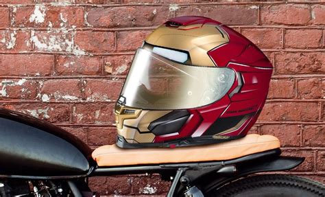 Iron Man Rpha St Full Face With Sunshield Visor System Helmet Iron