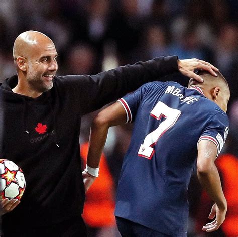 Madrid Zone on Twitter Pep Guardiola Mbappé to Manchester City