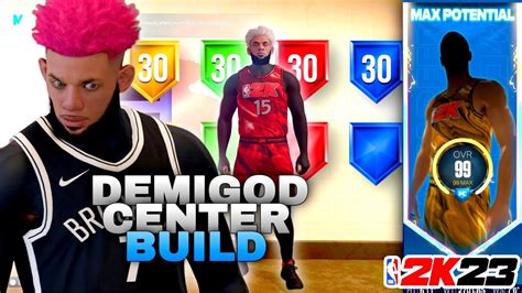 NEW BEST CENTER BUILD IN NBA 2K23 BOTH GENS POPPER BUILD WITH