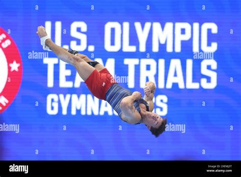 June 27 2024 Gymnast Brody Malone During The 2024 U S Olympic Trials