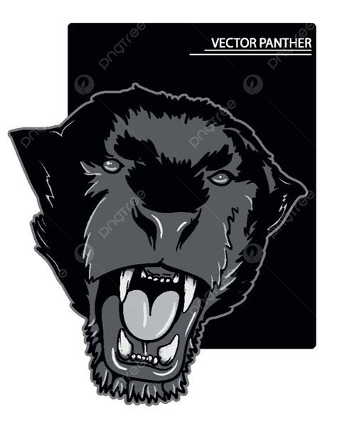 Angry Panther Vector Design Images Angry Panther Vector Illustration