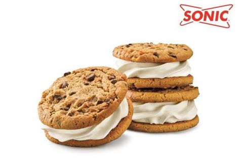 Sonic Serves Up New Nestlé Chocolate Chip Ice Cream Cookie Sandwich And Oreo Ice Cream Cookie