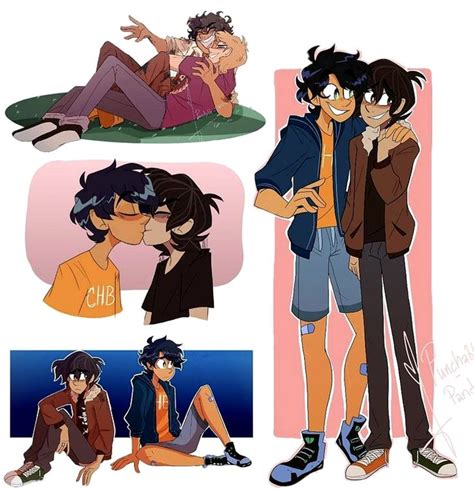 Percy Jackson And Nico DiAngelo Fan Art