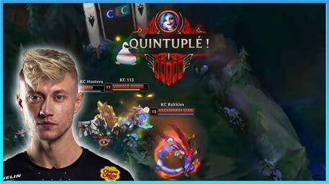 PENTAKILL DE KC REKKLES EN LFL YouTube