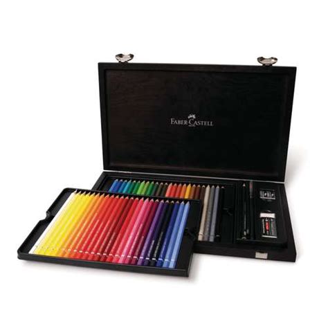 FABER CASTELL Albrecht Dürer Künstler Aquarellstifte Holzkoffer plus