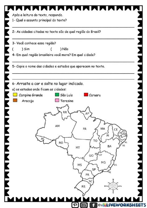 As Cinco Maiores Festas Juninas Worksheet Atividades Para Imprimir